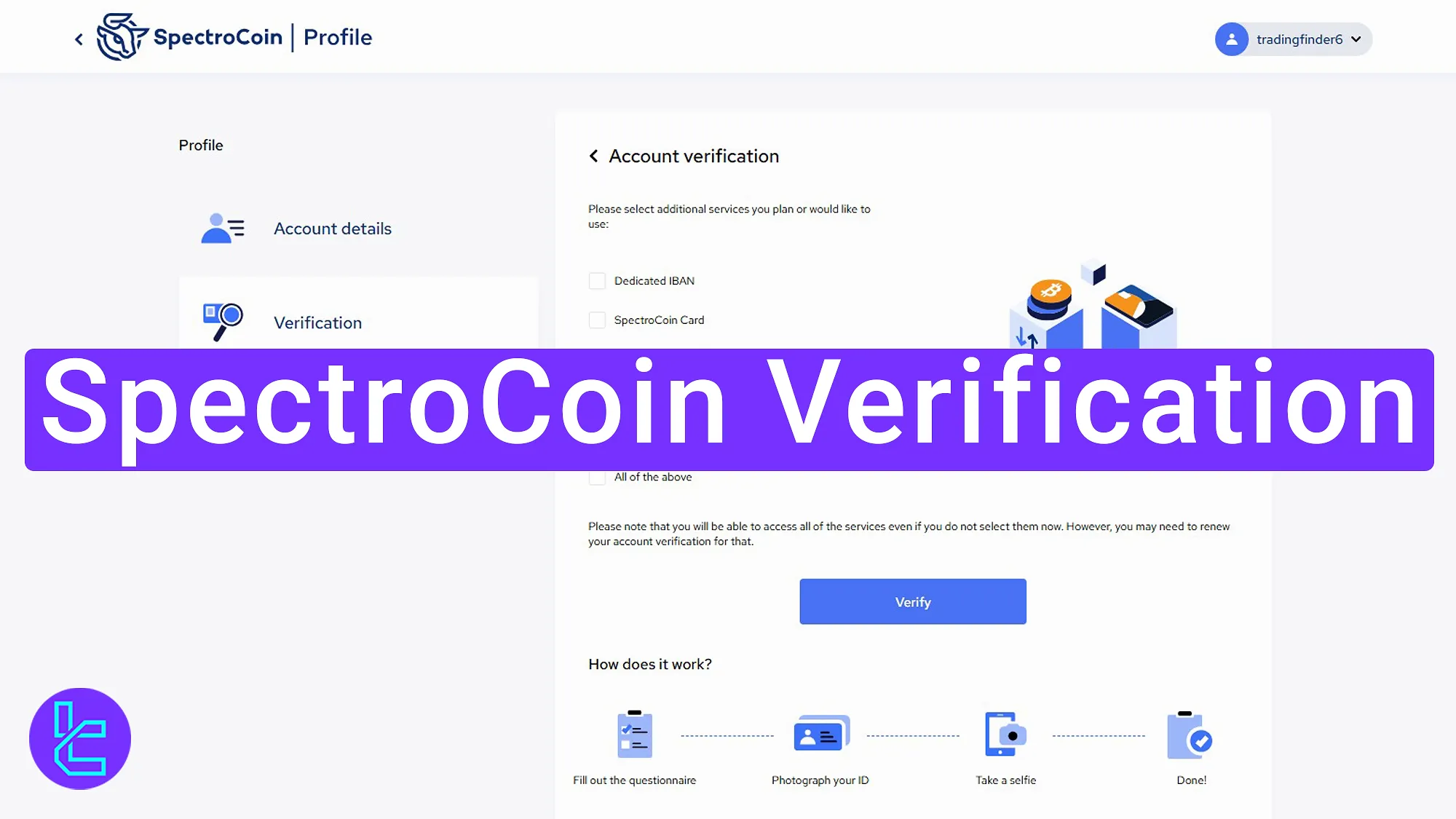SpectroCoin verification