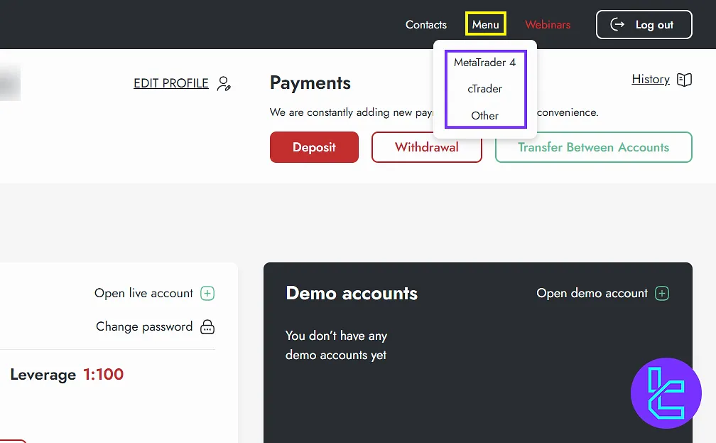 Trader's Way dashboard download MetaTrader & cTrader