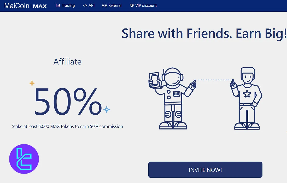 MaiCoin MAX Affiliate bonus
