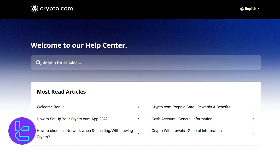 Crypto.com help center