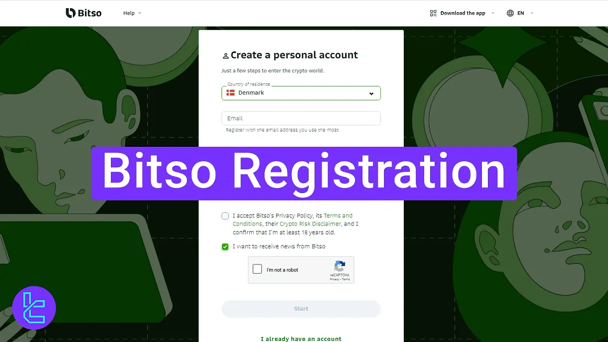 Bitso Registration 2025 [3-Step Quick Account Setup]