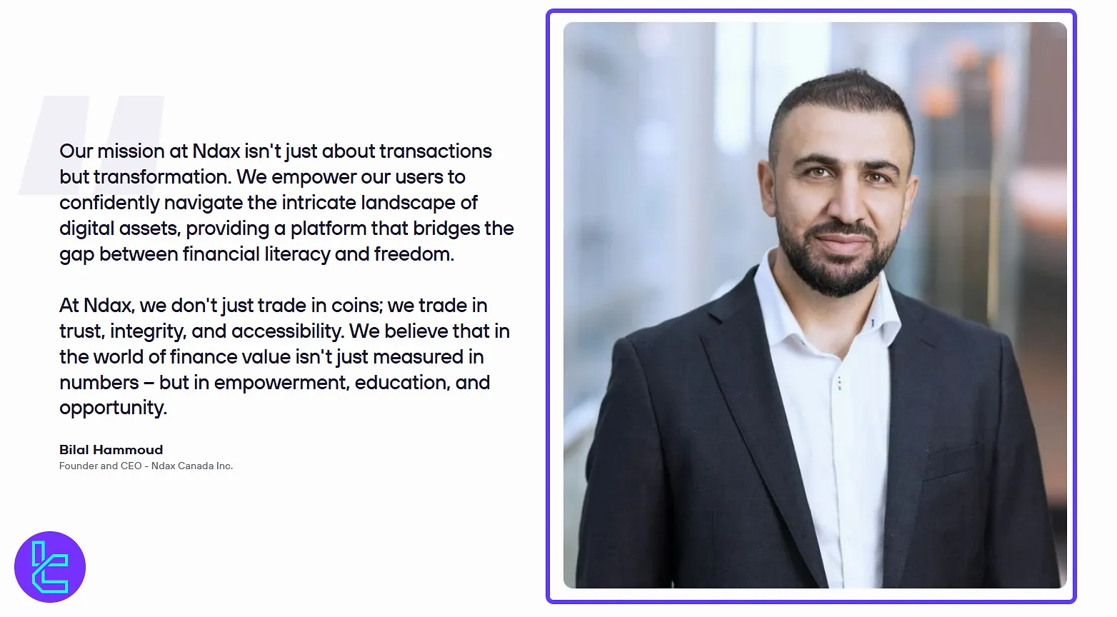NDAX exchange CEO