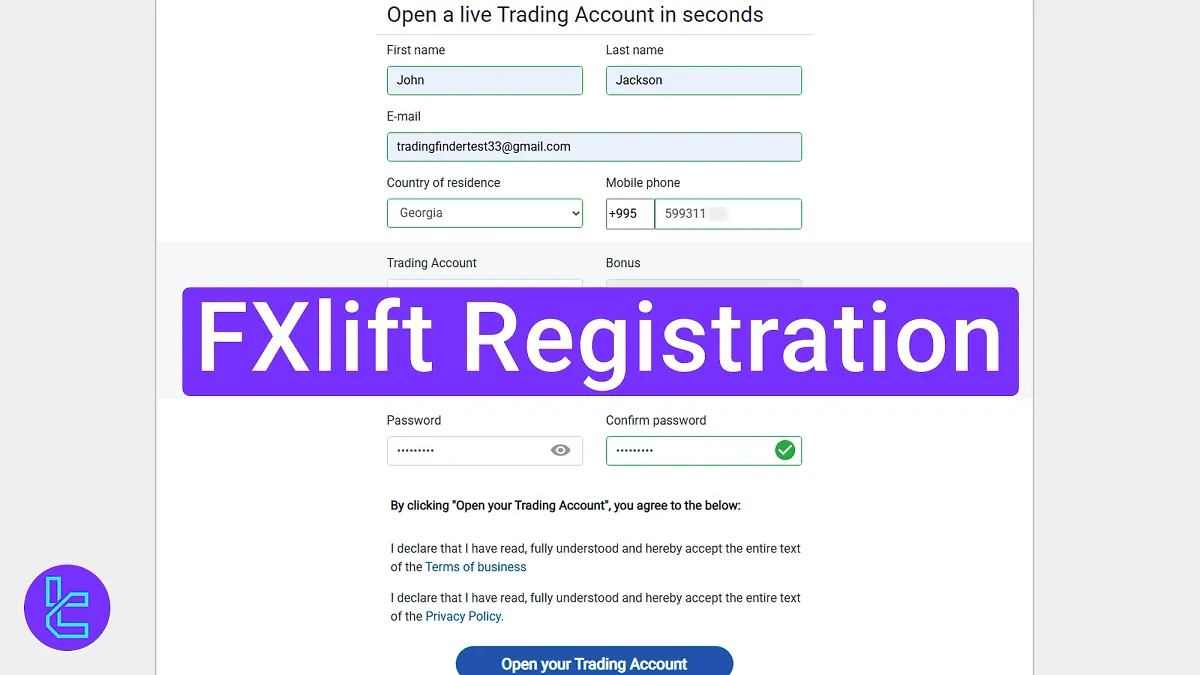 FXlift Registration 2025 [Sign-up in 3 Easy Steps]