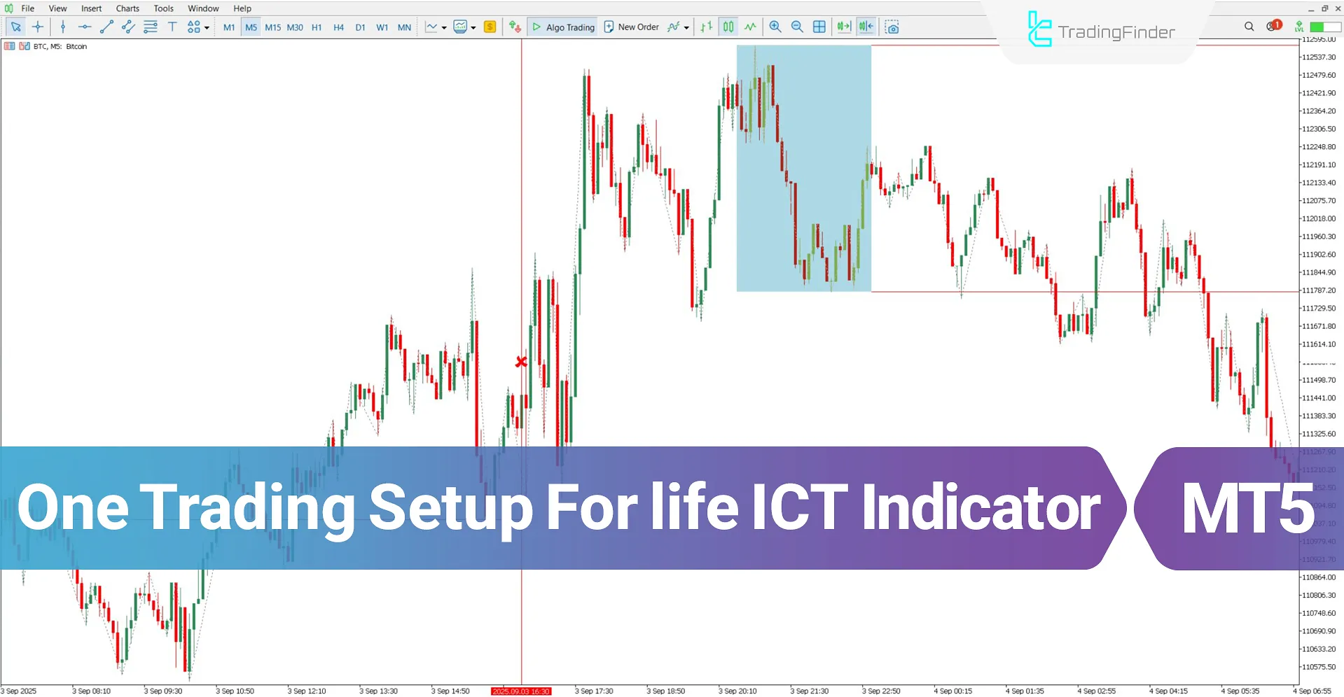 One Trading Setup for Life ICT Indicator MT5 Download – Free – [TradingFinder]