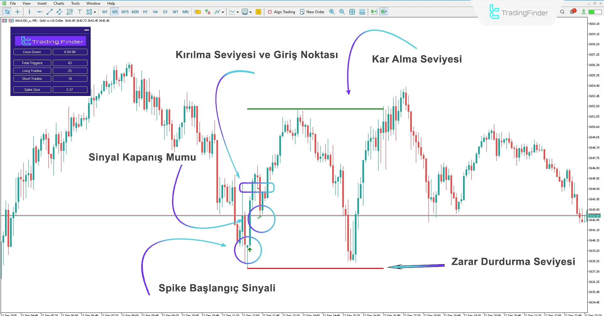 SP2L Poursamadi Strateji Göstergesi İndir MetaTrader 5 için - [TFlab] 2