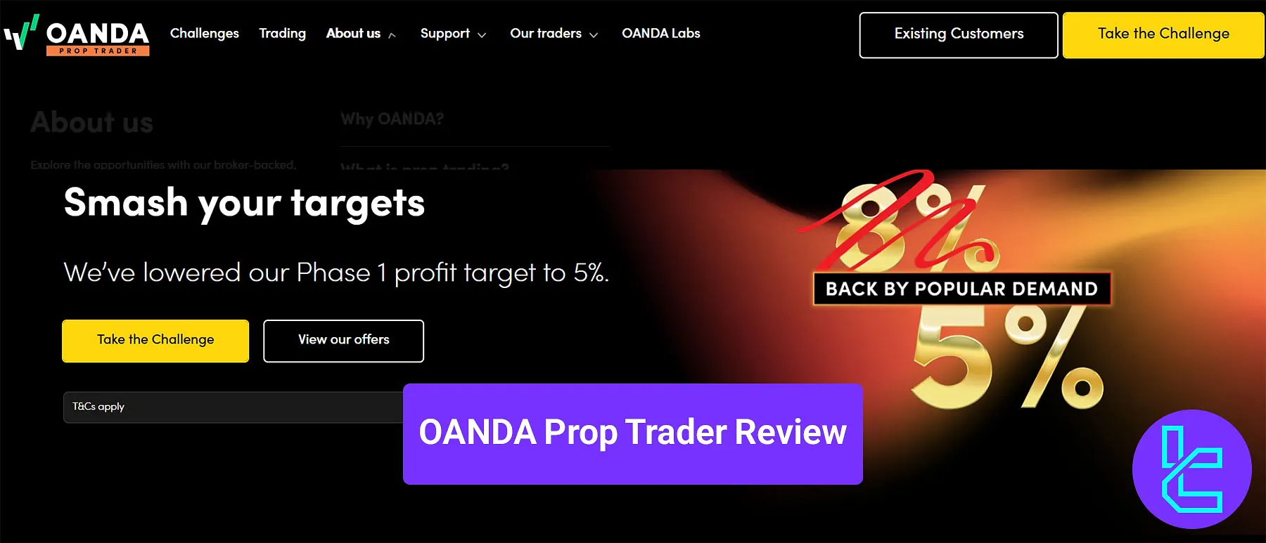 OANDA Prop Trader