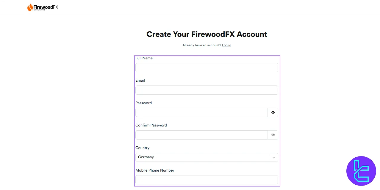 Personal Information’s Form