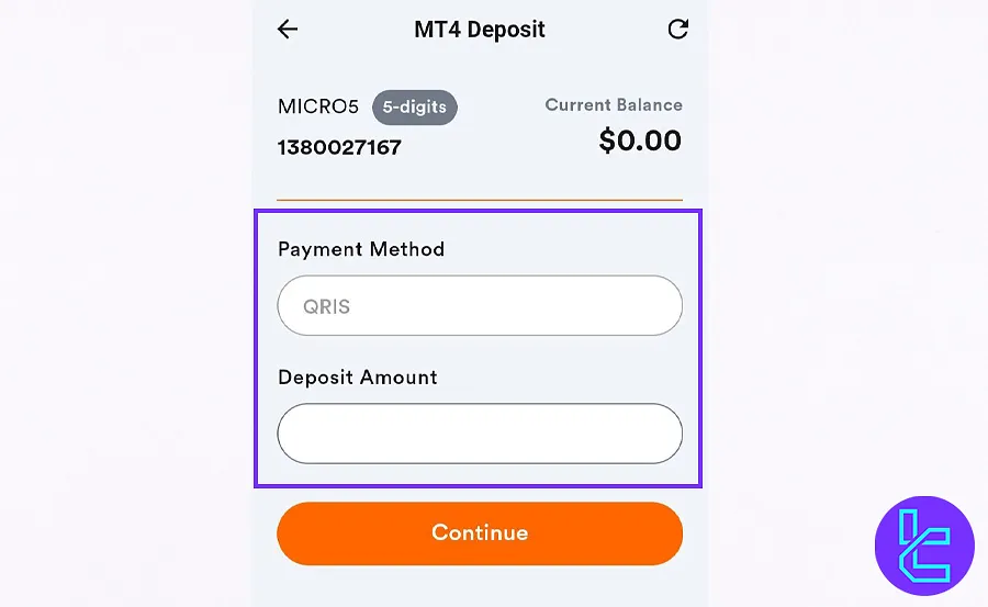 Payment Method & Amount on FIrewoodFX