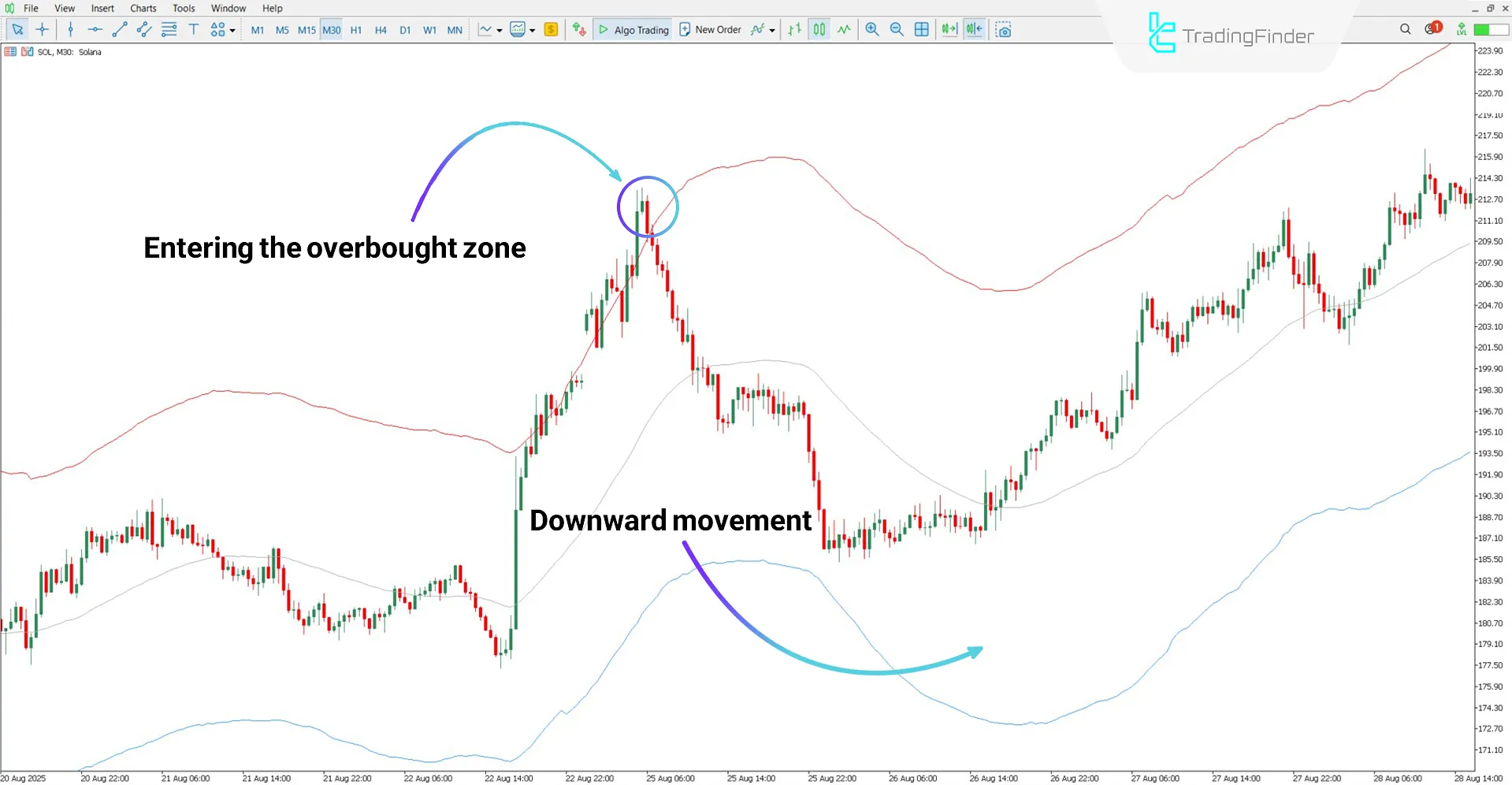 TMA True Indicator for MT5 Download – Free – [TradingFinder] 2