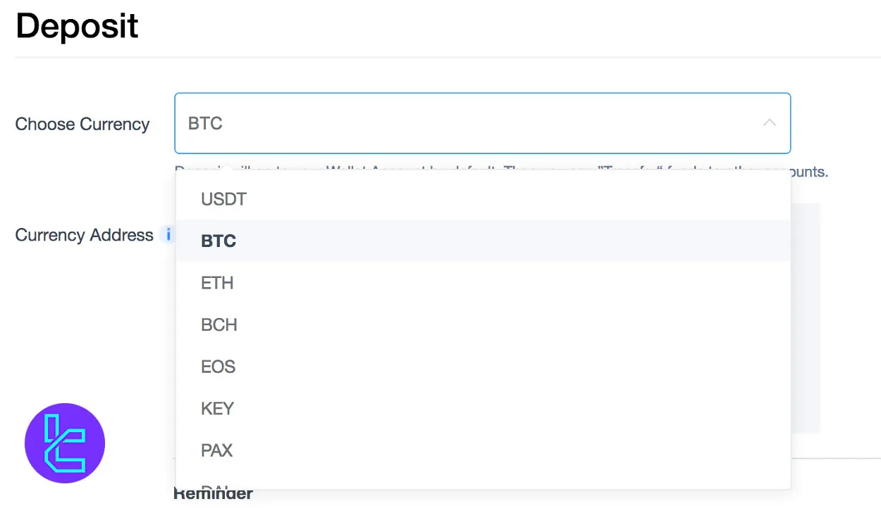 Deepcoin payment