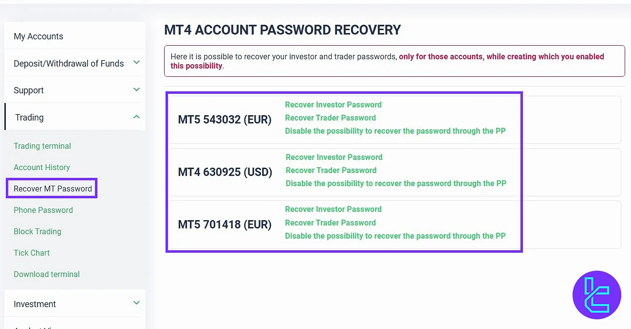 Esperio cabin Recovery tool