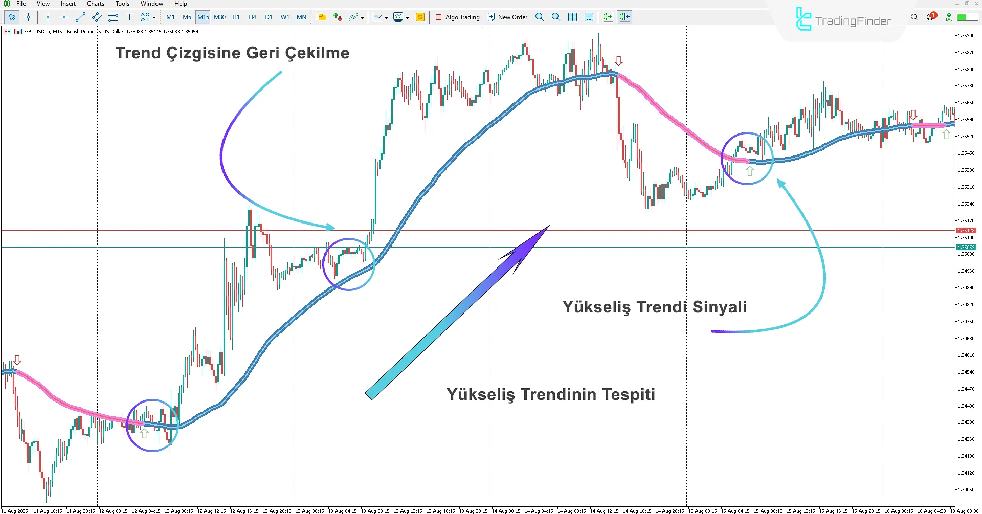 Trend Focus Göstergesi İndir MetaTrader 5'te  - TradingFinder 1