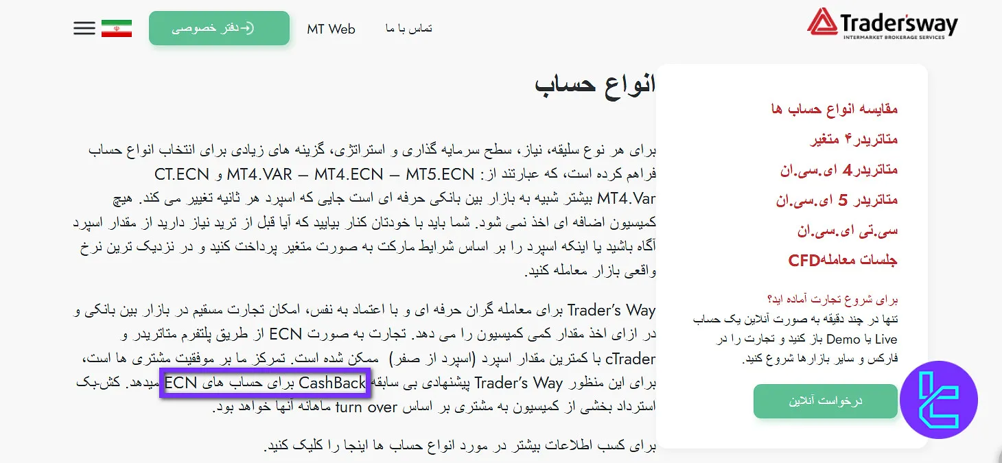 کش‌بک تریدرز وی