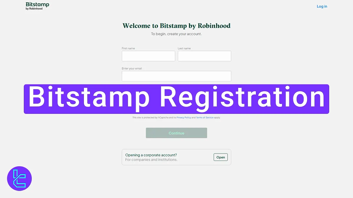 Bitstamp Registration - Sign Up Using Email & Country [4 Steps] 2025