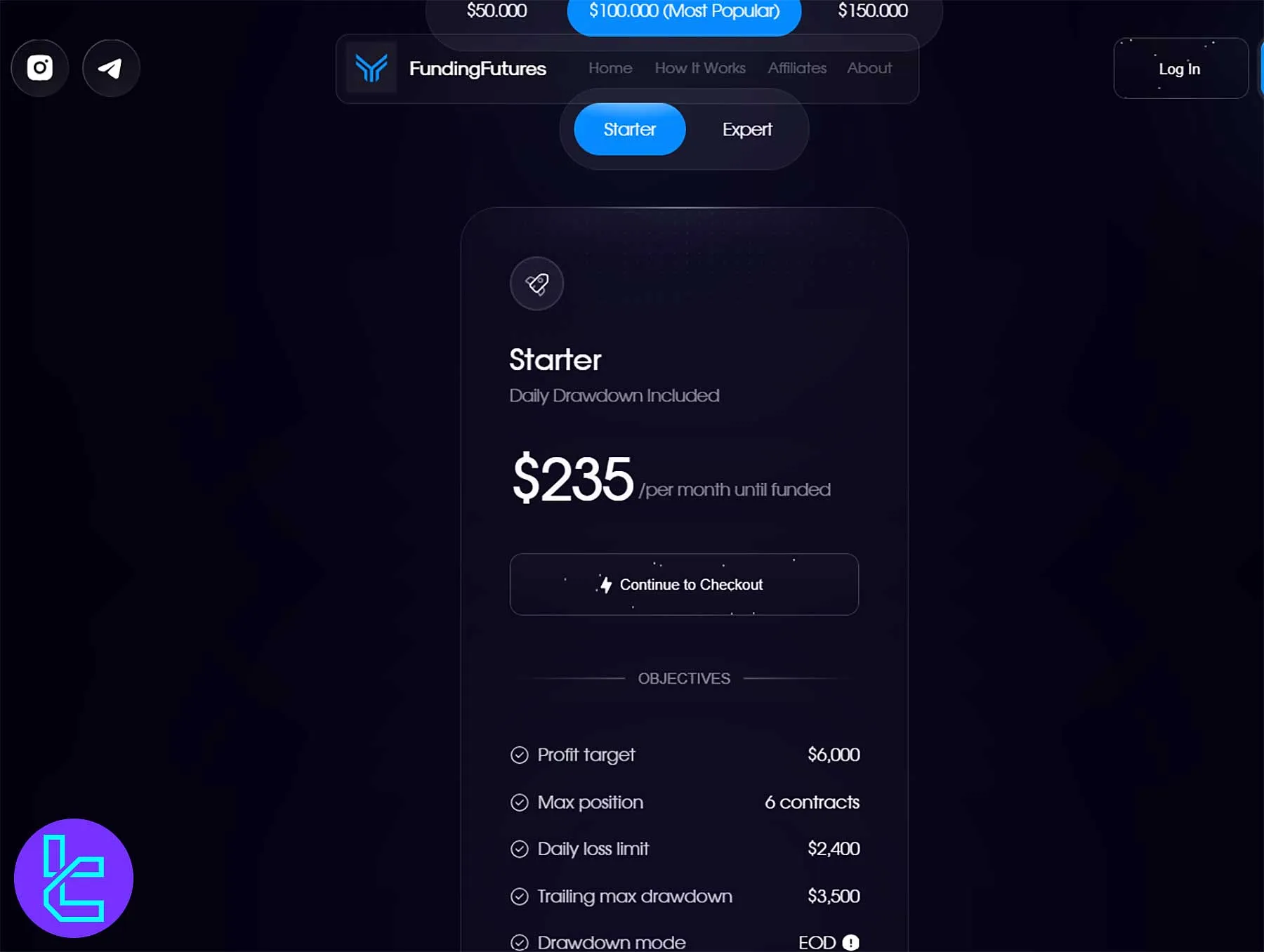 FundingFutures Starter Challenge