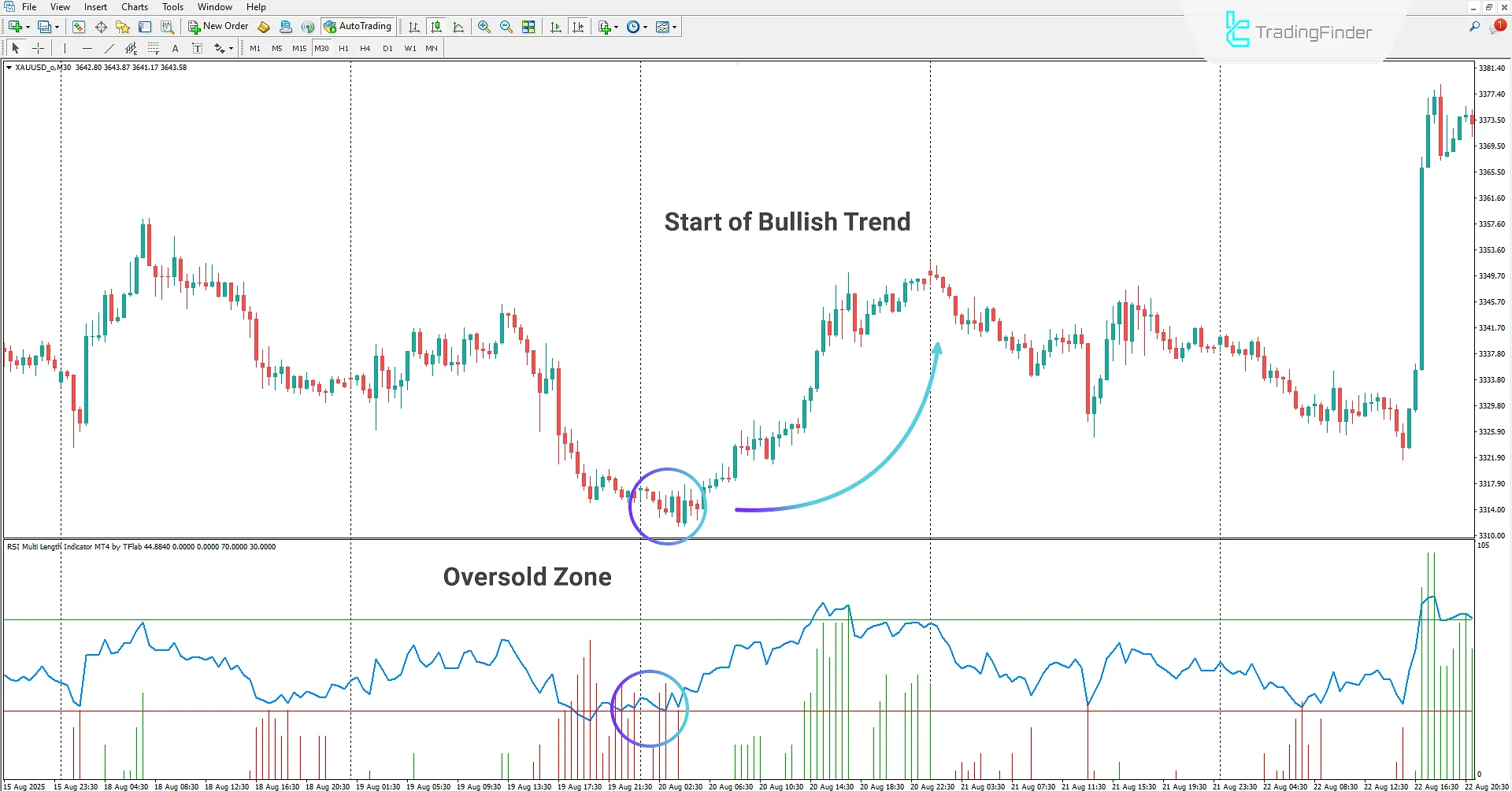RSI Multi Length Indicator in MetaTrader 4 Download – [TradingFinder] 1