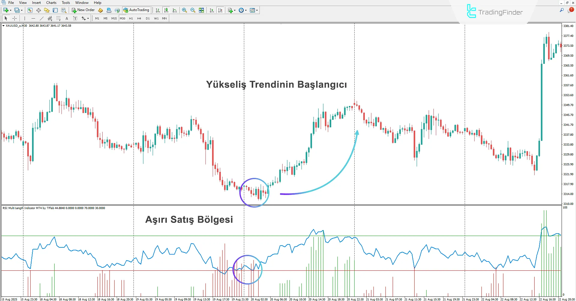 RSI Multi Length Göstergesi MetaTrader 4 İndir - [TradingFinder] 1