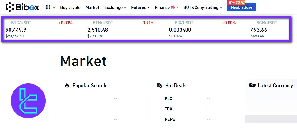 Bibox coins