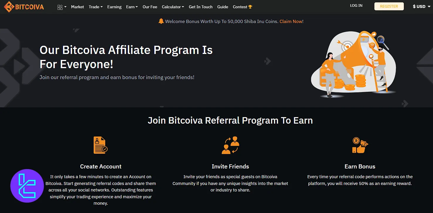 Bitcoiva Referral Program