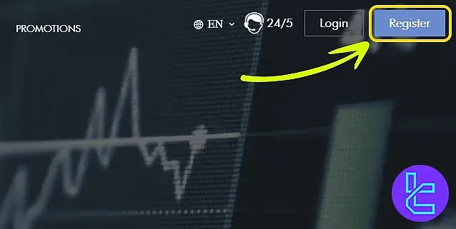 GeneTrade register button