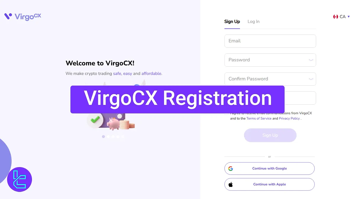VirgoCX Registration 2025 [Create Account in 3 Simple Steps]