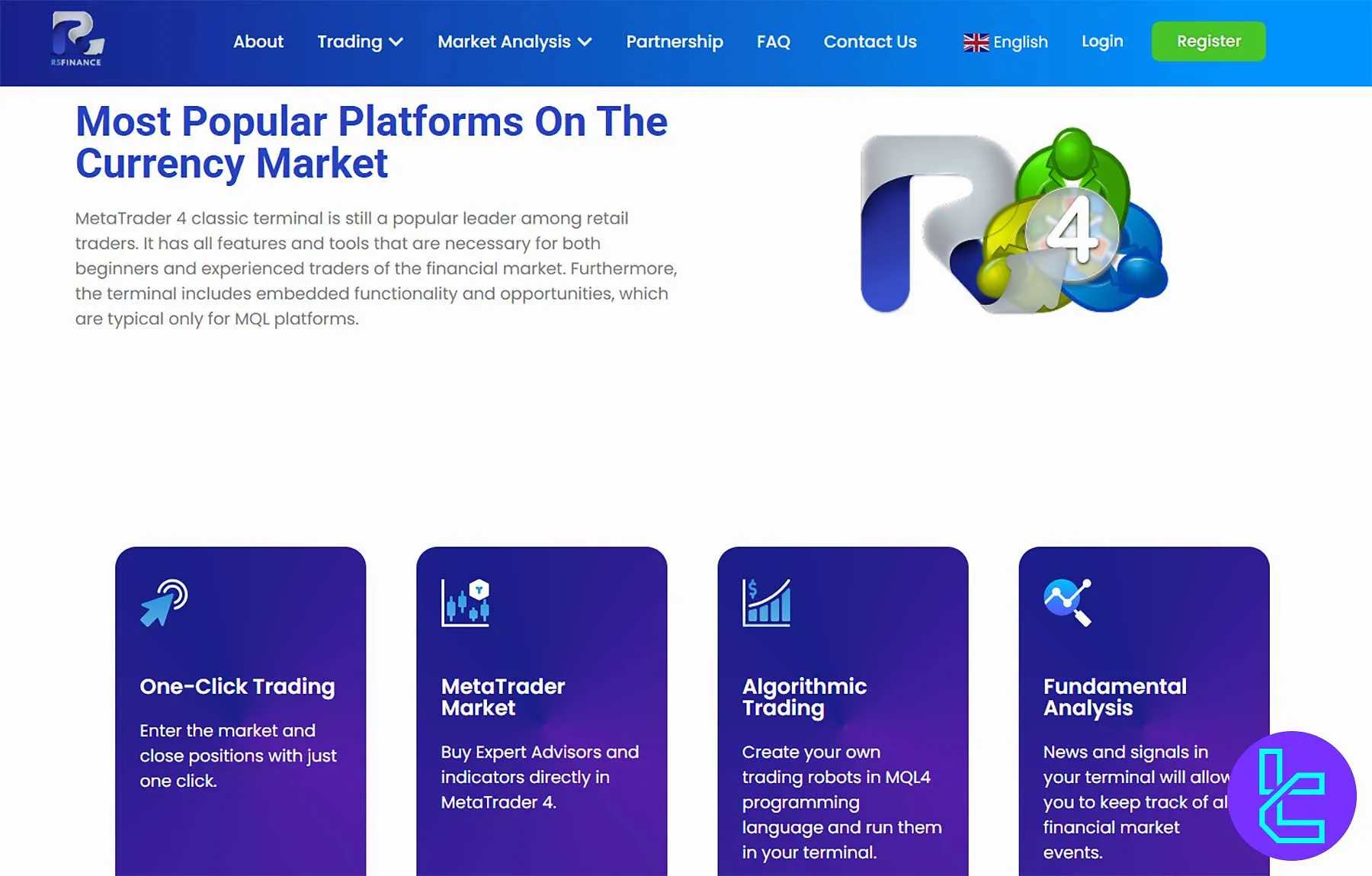 Rich Smart MT4 Platform
