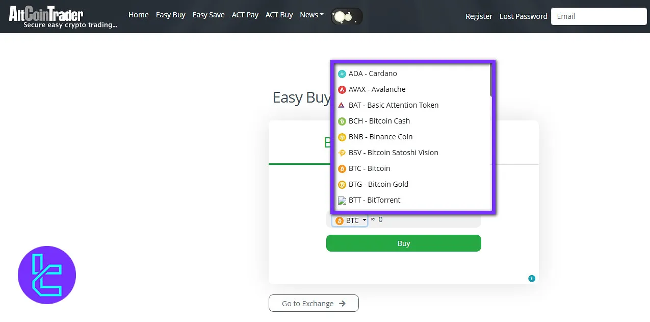 AltCoinTrader coins
