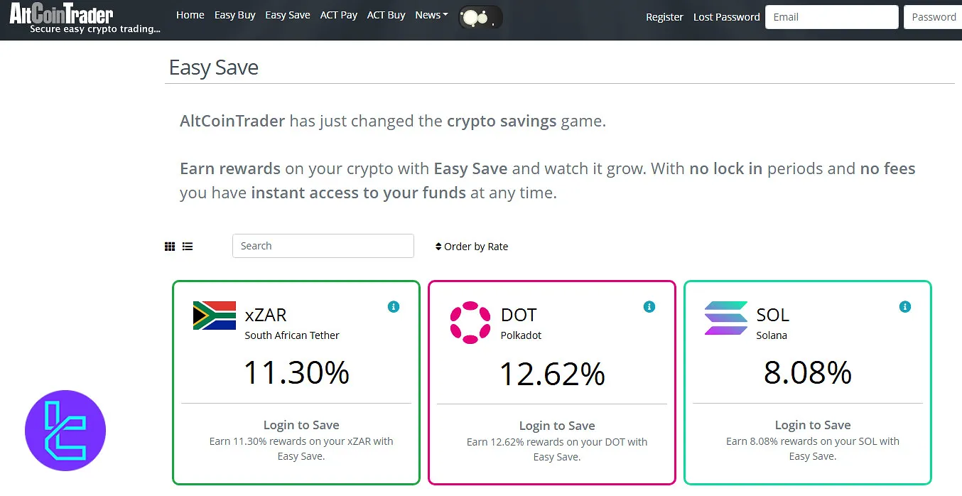AltCoinTrader easy save