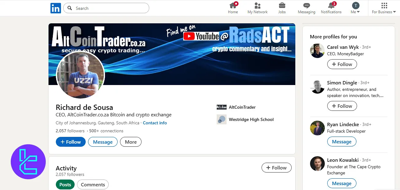 AltCoinTrader CEO