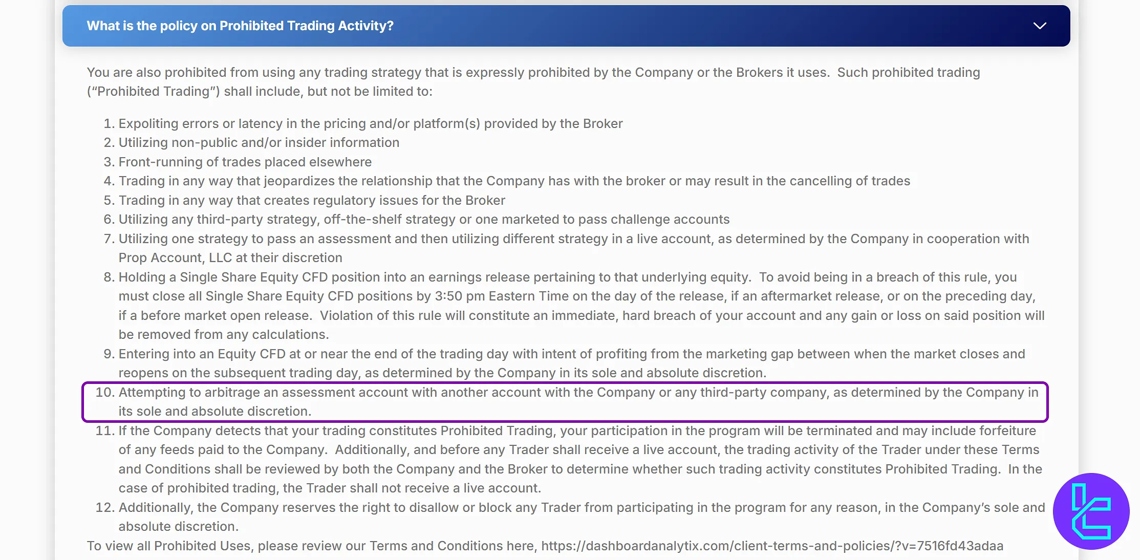 Arbitrage in Blink Funding