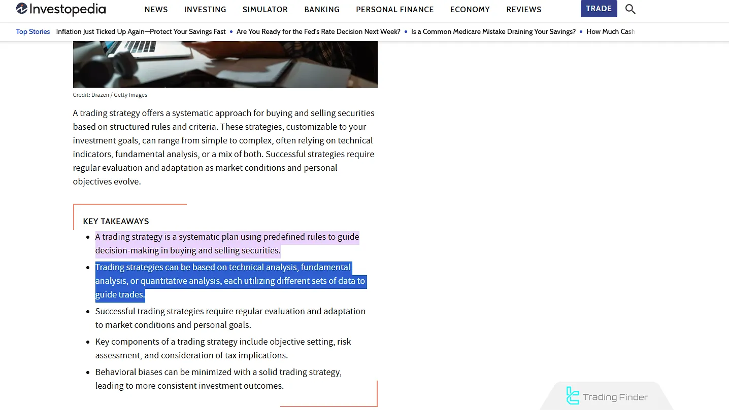 Trading Strategy Education