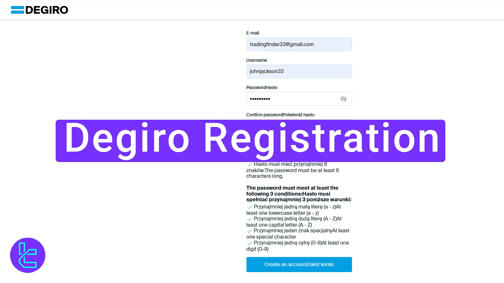 DEGIRO Registration 2025 [Singup + Email and Mobile Verification in 6 Steps]
