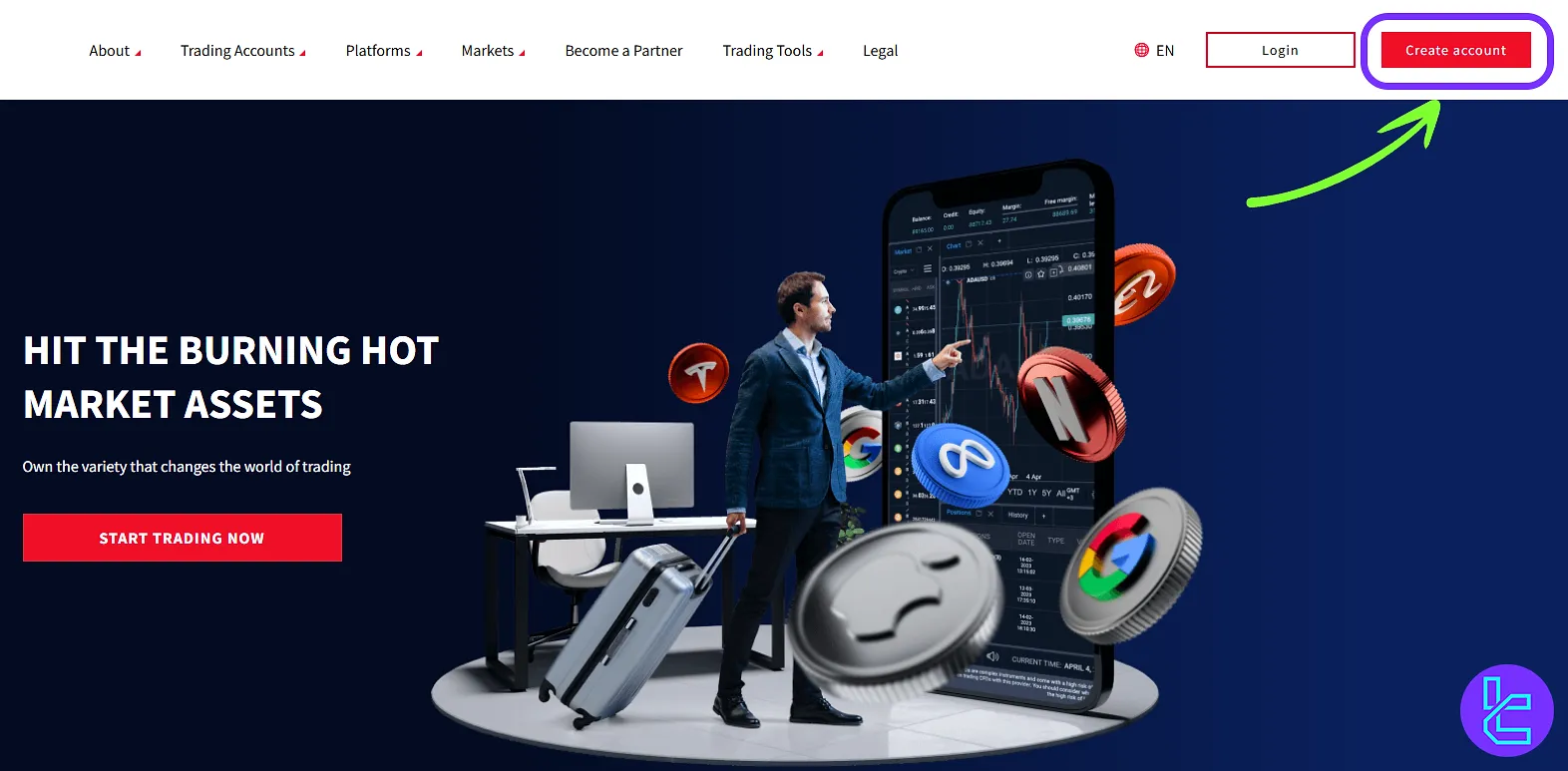 XPro Markets registration website access