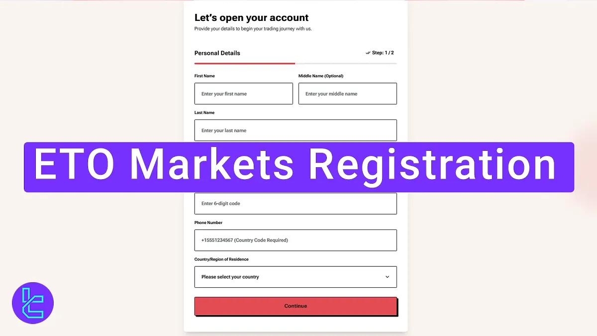 ETO Markets Registration 2025 [Choose Currency and MetaTrader type in 3 steps]