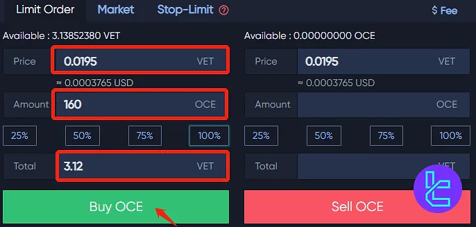 OceanEX buy