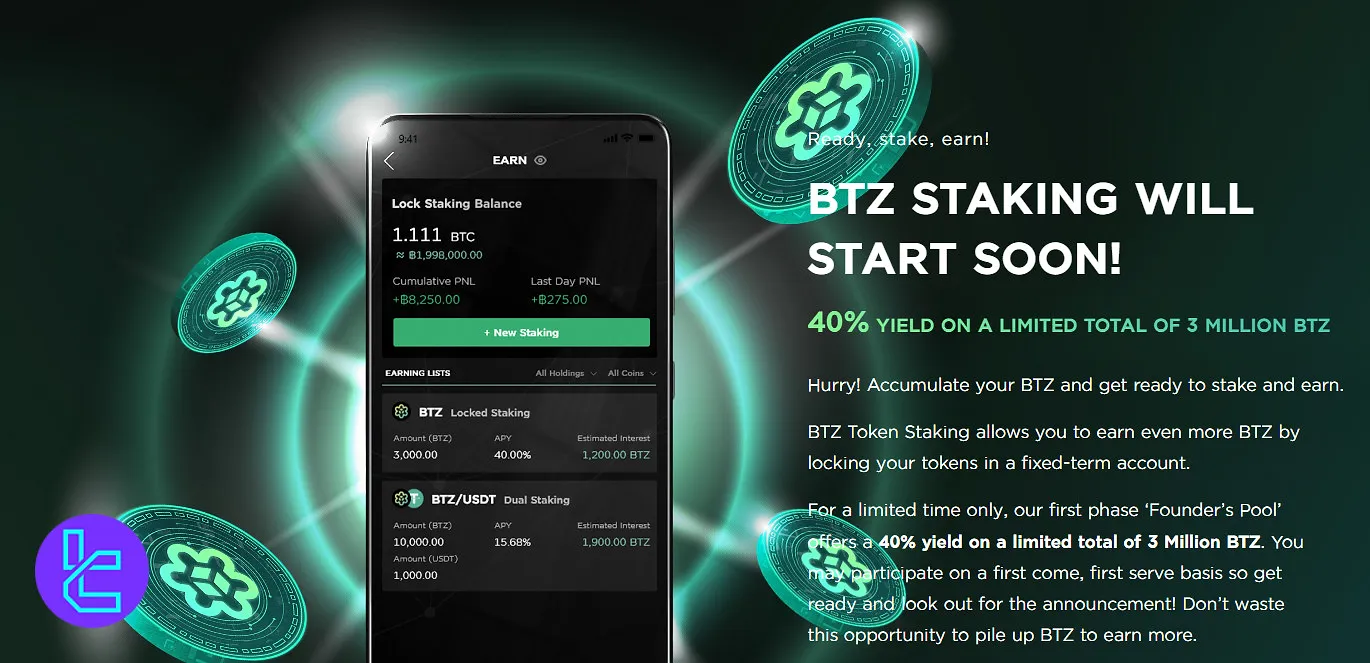 Bitazza staking