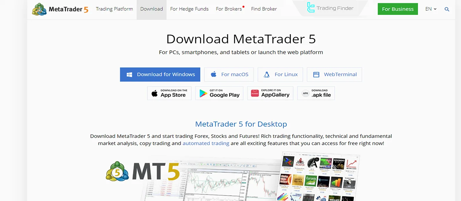 Download MetaTrader 5