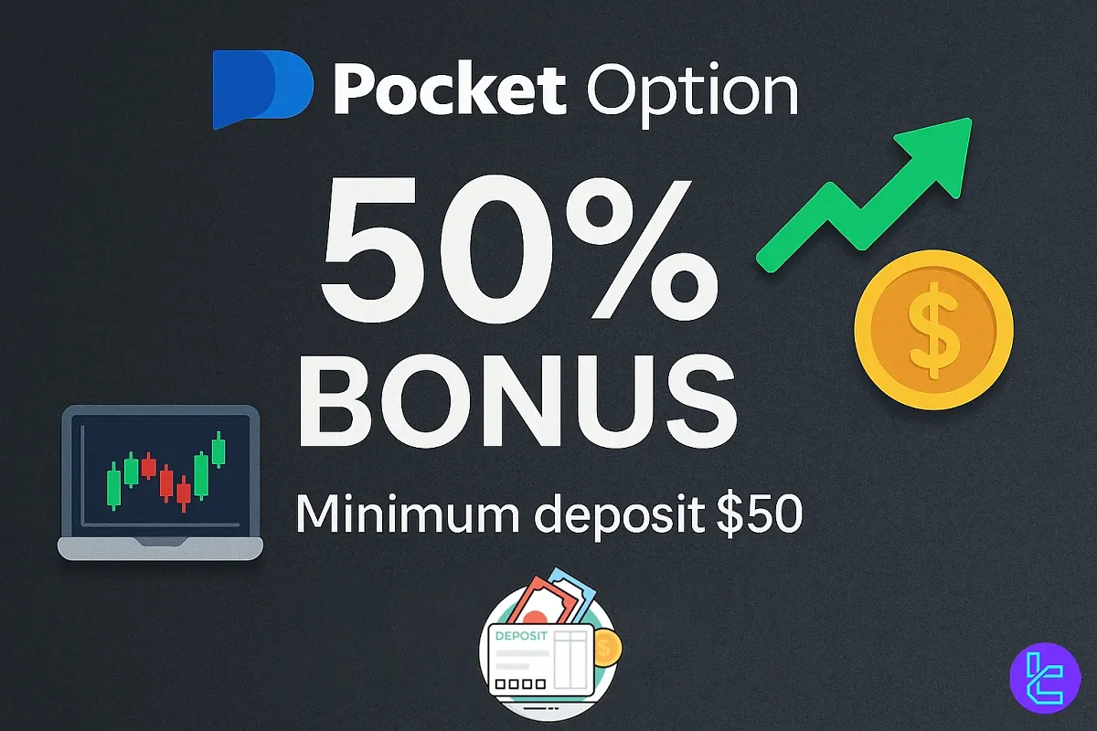 50% Pocket Option [IOU445] Promo Code - Oct 1st, 2025