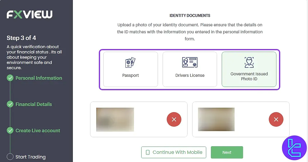 Fxview verification document