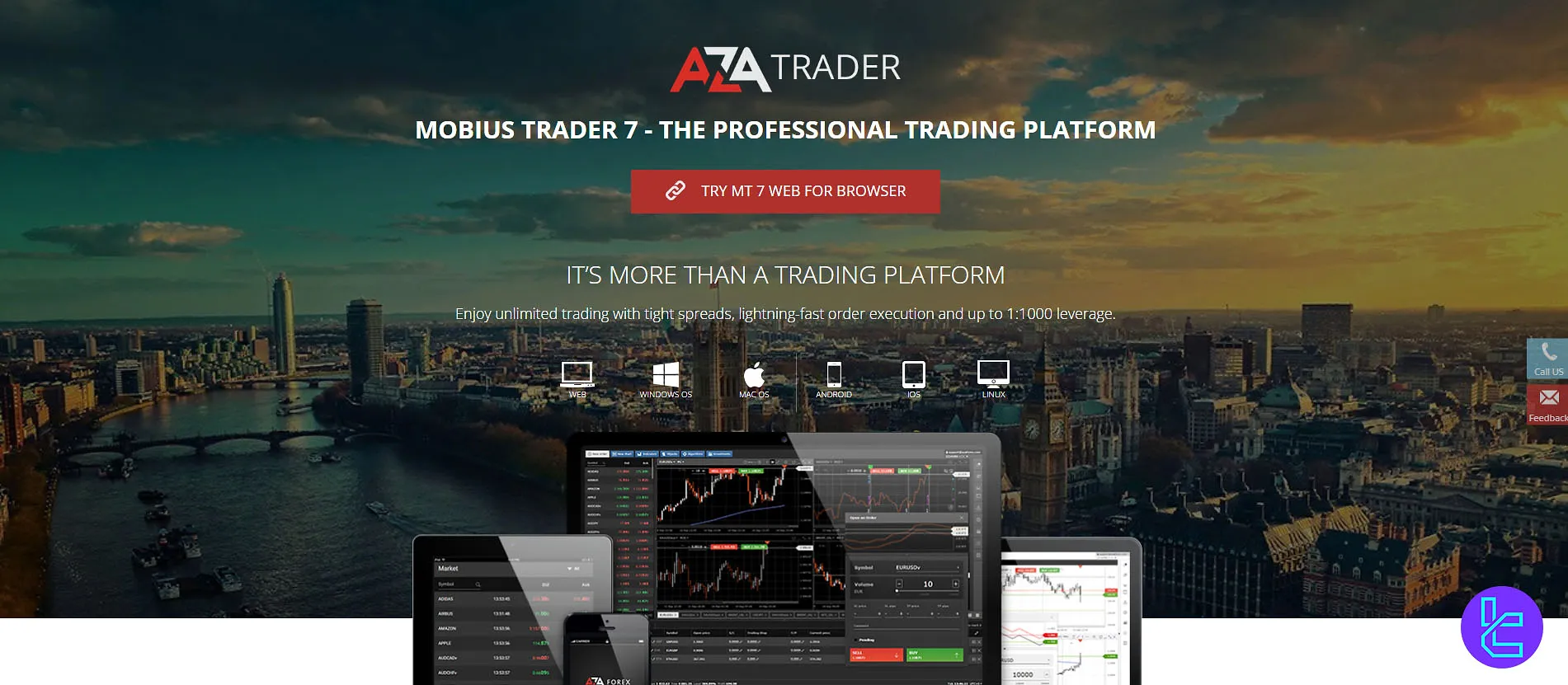 AZAFOREX trading platforms