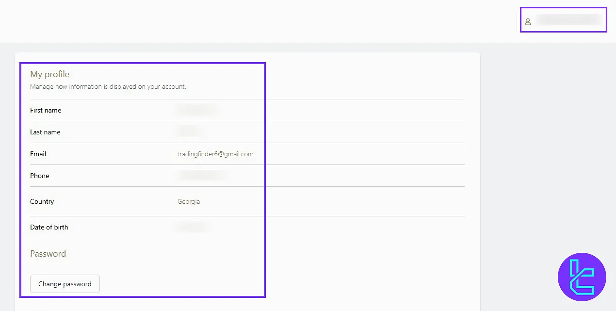 Personal Information in the ICM.com client portal