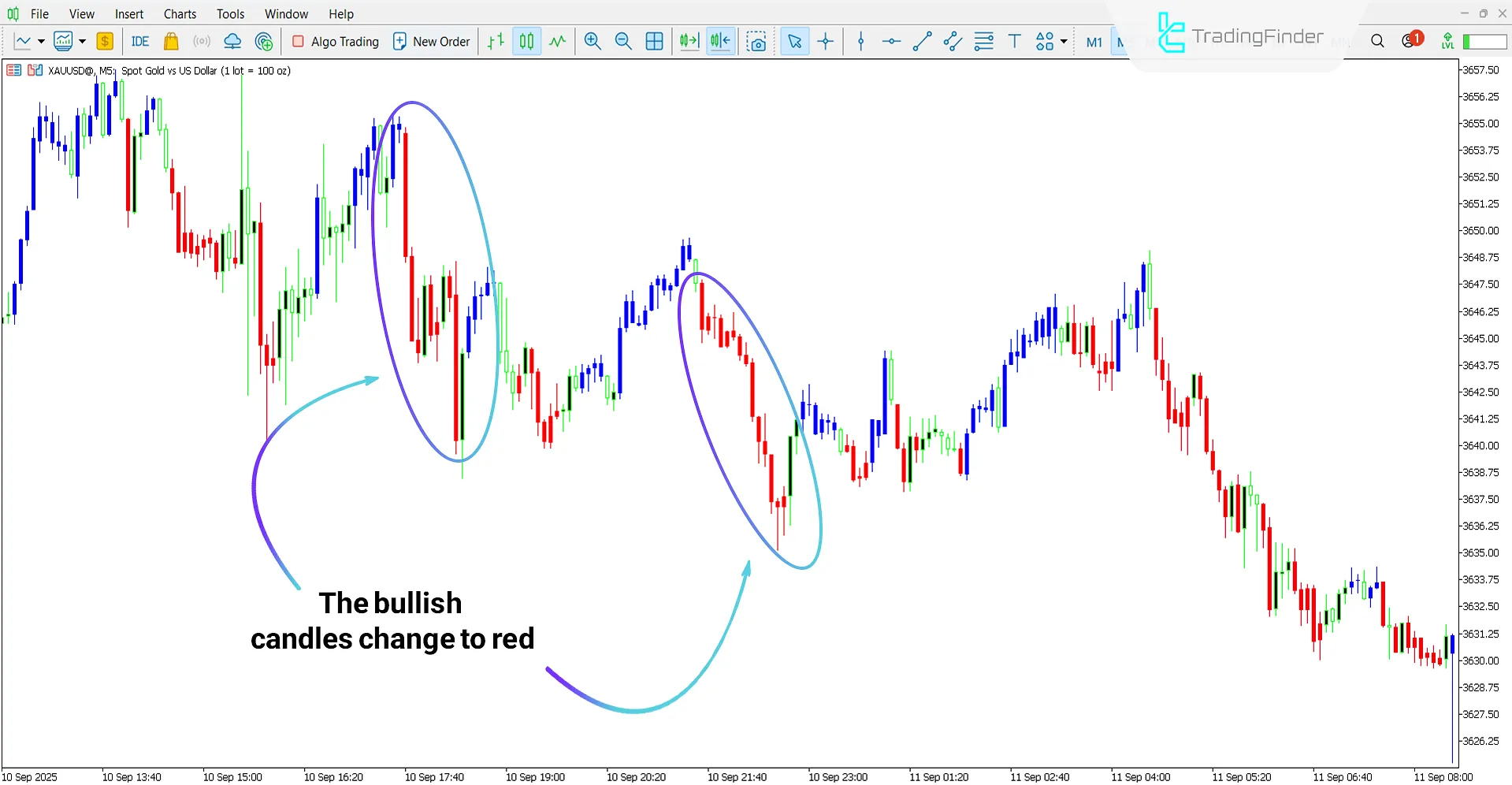 Silver Trend Indicator for MT5 Download – Free – [TradingFinder] 2