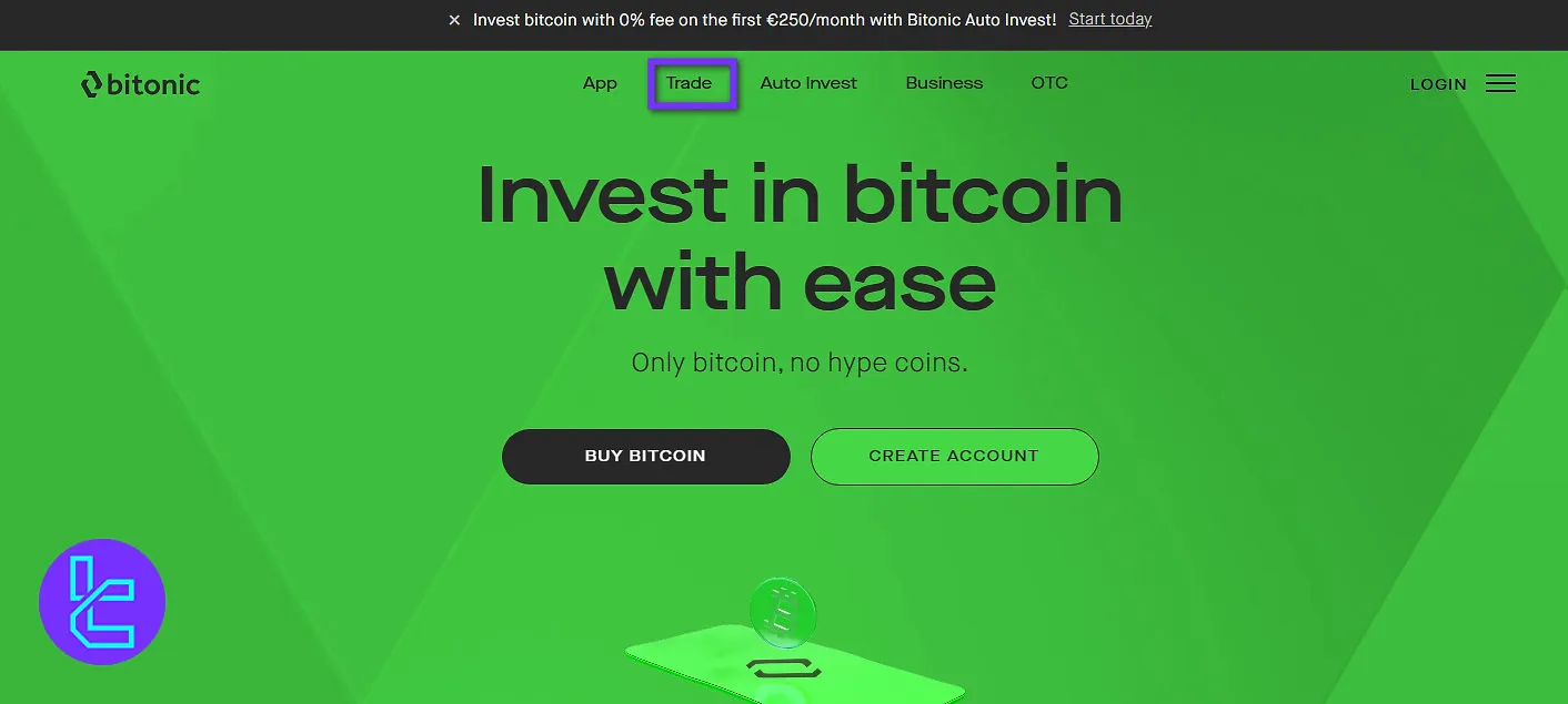Start trading on Bitonic