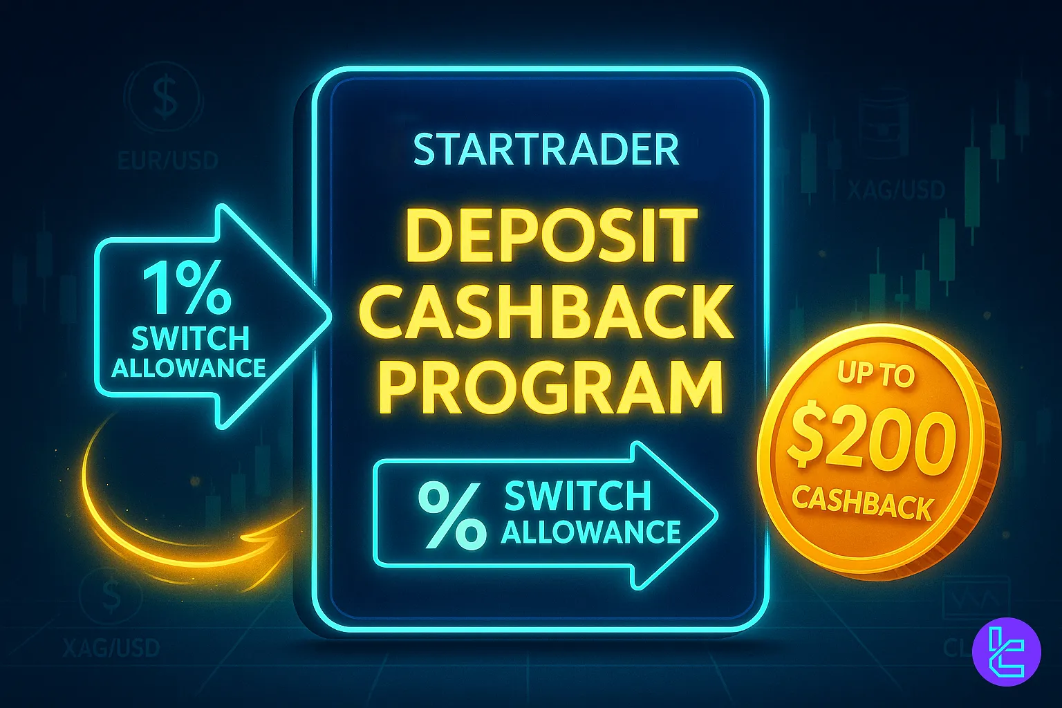 STARTRADER cashback