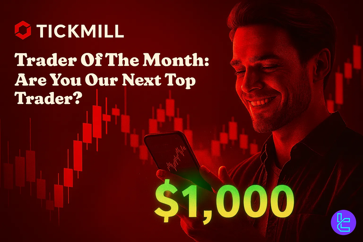 Tickmill Trader of the Month $1000 contest on TradingFinder