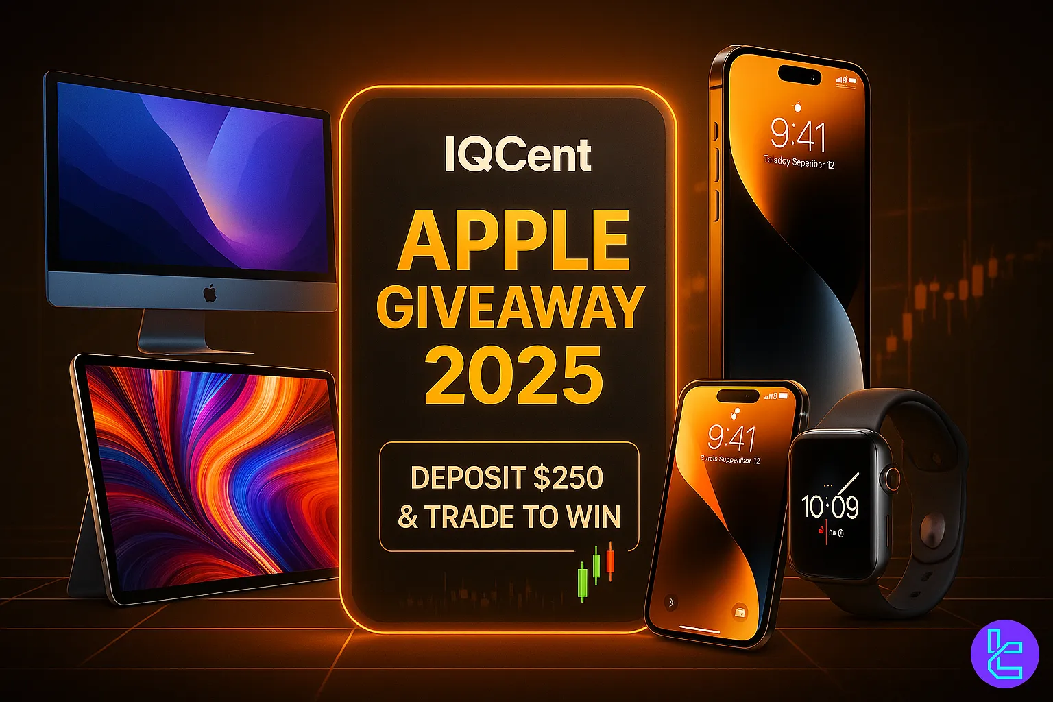 IQCent Apple Giveaway 2025