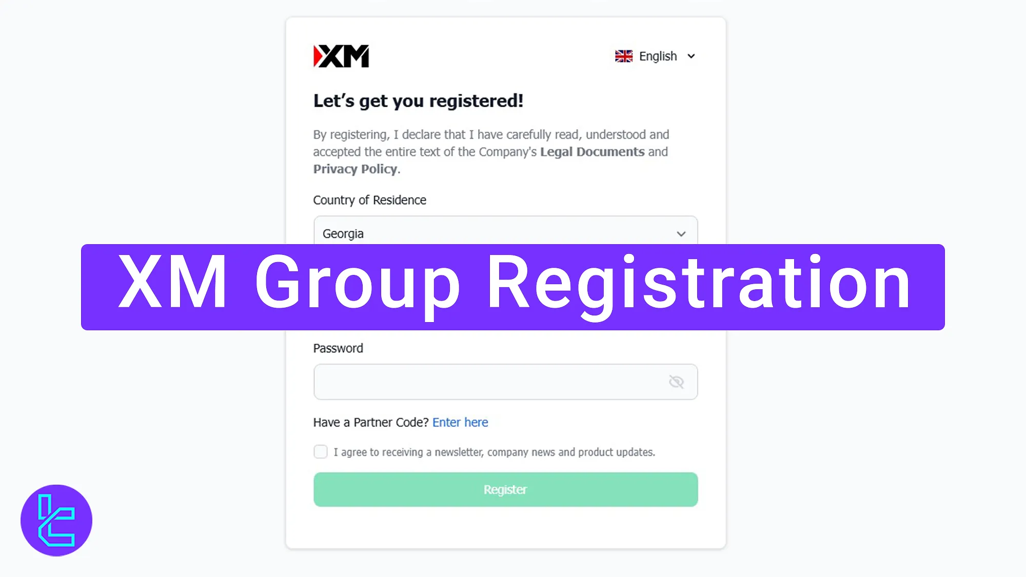 XM Group registration
