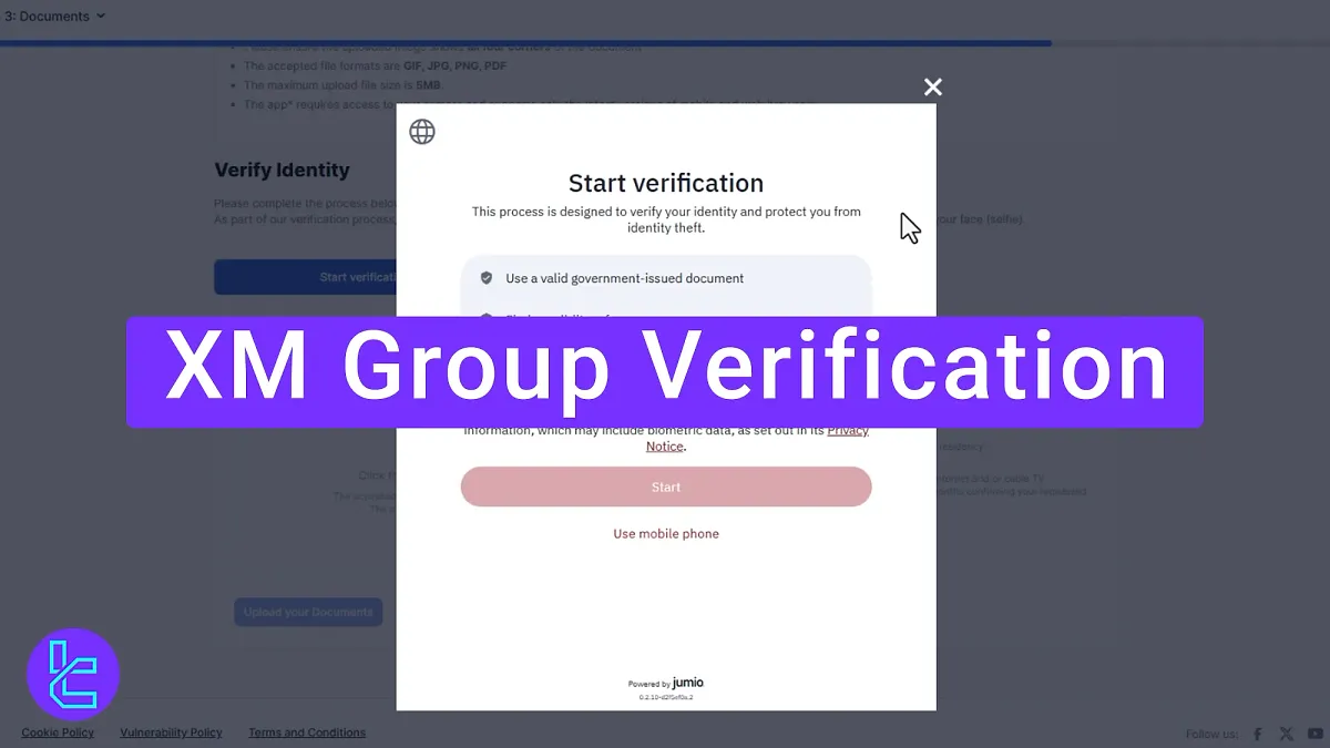 XM Group Verification 2025 [Document Identification + Face Scan]