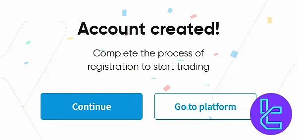 Successful registration