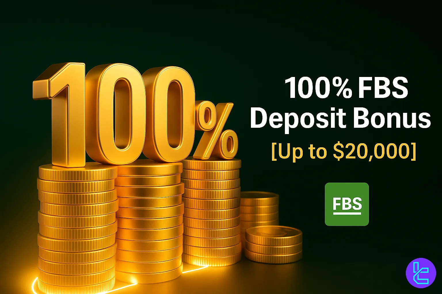 FBS %100 Deposit Bonus up to $20,000 promotion